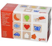 Goki - Mémo tactile des formes - 56968