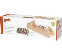 GOKI Métier à tisser des perles en bois – Créatif, motricité fine – À partir de 7 ans