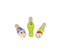 goki- Mini sifflet Animaux Accessoires pour Instruments pour Enfants, 61972, Multicolore