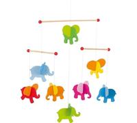 Gollnest & Kiesel Mobile éléphants 40 x 45 cm Bois par unité