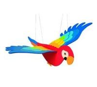 Goki Mobile Perroquet Volant En Bois 65 Cm