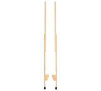 Échasses en bois enfant réglables Beige