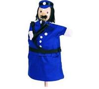 Goki Marionnette à main 2040598 en peluche Officier de police