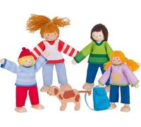 goki Poupées à plier Famille Camping