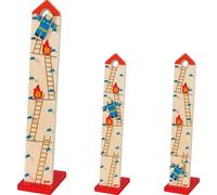 Goki Purzelmännchen Brandmeister Benno en bois 53785 Nouveau