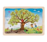 goki - puzzle à 4 étages en bois : cycle de l'arbre G