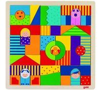 Goki Puzzle Ferme 43 Pièces Multicolore G