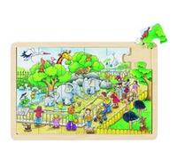 Goki - Puzzle en Bois, 24 pièces