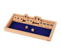 Goki - Jeu de dés - Shut The Box - Bois massif - 56651