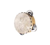 goki UC086 Tambourin avec 3 clochettes, naturel (1 pièce)