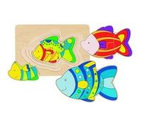 Goki 57897 Puzzle à formes 11 pièce(s) Animaux