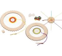 Goki Wooden Loom Round and Braid Boom Craft Set (Métier à tisser en bois)