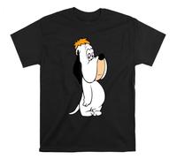 GOKO Droopy Dog Face T-Shirt Cartoon Happy Hound T Shirt Men Tshirt Black M.jpg.jpg Black M