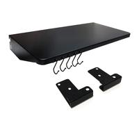 GOKOTASA Étagère pliante pour grille à granulés Traeger Pro 22, Pro 575 et Ironwood série 650, accessoires de barbecue pour grilles à granulés Traeger, étagère avant pliante BAC362