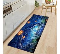 GOKSEL Tapis Cuisine Halloween et l'horreur Antidérapant Lavable en Machine Tapis de Bain Paillasson Tapis de Sol Cuisine 50 x 80cm