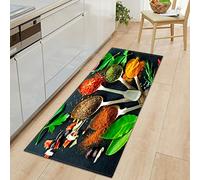 GOKSEL Tapis de Cuisine Couleurs et assaisonnements Tapis de Cuisine Antidérapant,Tapis pour Devant Evier Absorbant,Tapis du Sol pour Salon Chambre Passage Lavable en Machine 60 x 180cm