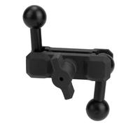 Goktvai 17mm Bras d'Extension à Rotule, Rotation 360° Aluminium Tige d'Extension Support Téléphone Adaptateur à Double Douille pour Support de Téléphone dans la Voiture Porteur GPS Tableau Bord