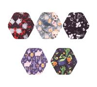 Goktvai 25pcs Couvercles Capteur pour Libre 2/3, Style Imprimé Halloween Autocollants Capteur Patchs Adhésifs Imperméables et Anti-Transpiration Moniteur CGM pour Libre Over Patch (5 Styles)