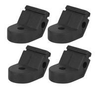 Goktvai 4 Pièces 5095202 Pieds Pompe Rechange, Pièces Pulvérisateur en Caoutchouc Noir Compatibles avec Fimco LG-28-S et Autres Pompes Quad Convient aux Séries 21 et 22