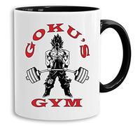 Goku Golds - tasse à café Mug cadeau Son Ruffy Luffy Zoro Saitama One Dragon Master Goku Ball Vegeta Roshi Piece Db, Farbe2:Blanc