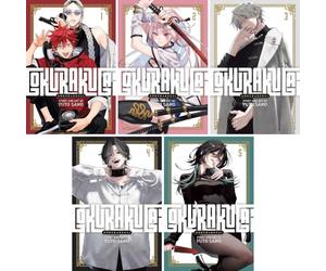 Gokurakugai Series Vol 1-5 Collection 5 Books Set by Yuto Sano