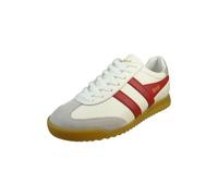 Gola Baskets basses 'CLB622' ivoire / or / gris / rouge, Taille 37