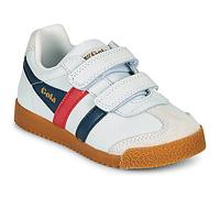 Gola Baskets Harrier Leather – Cuir Velcro – Blanc Taille 31