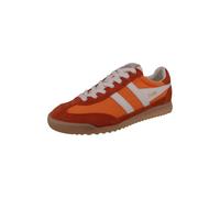 Gola Baskets basses 'Firefly CLB577' orange fluo / rouge / blanc naturel, Taille 36