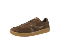 Gola Baskets basses 'Hawk 86' marron / marron chiné / jaune d'or, Taille 37