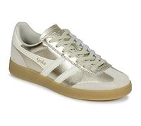 Baskets basses gola viper metallic trainers gold/off white/gum 41.