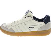 Gola Baskets Eagle 86 pour homme, Blanc cassé/bleu marine/gomme, 43 EU