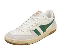 Gola Baskets Hawk Pour Femmes - Cuir Blanc-Vert - 38