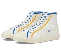 Gola Baskets montantes Coaster Smash pour femme, Blanc cassé/saphir/soleil, 38 EU