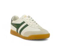 Gola Baskets Torpedo en cuir pour homme, Blanc/vert persistant/noir, 46 EU
