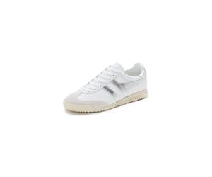 Gola Baskets Torpedo Mirror pour Femme, Blanc/argenté/Blanc cassé, 39 EU
