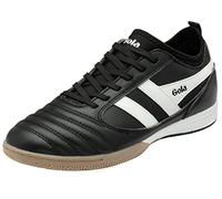 Gola Ceptor TX Futsal Shoe, Black/White, 34 EU