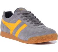 Gola Classics Harrier Baskets pour Homme, Gris Jaune, 42 2/3 EU