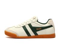Gola Classics Harrier Cuir Baskets Hommes Classique Rétro Mode Baskets Blanc