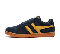 Gola Classiques Equipe Baskets Hommes Cuir Daim Rétro Décontracté Baskets Marine