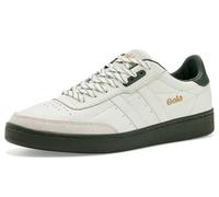 Gola Cuir de contact pour homme, Blanc/blanc/kaki foncé, 7