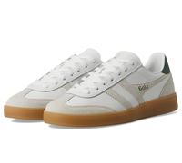Gola Baskets Cuir Viper Femme – Blanc/Conifère/Gomme – Pointure 10