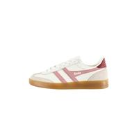 Gola Cuir Viper pour femme, Blanc/bonbon/rouge foncé/gomme, 7.5