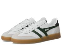 Gola Cuir Viper pour homme, Blanc/vert persistant/noir/gomme, 10