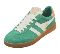 Gola Cyclone Baskets tendance pour femme Vert cassé, Vert et blanc cassé, 39 EU