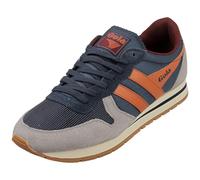Gola Daytona Baskets classiques pour homme Bleu marine Orange, Bleu marine/orange., 42 1/3 EU