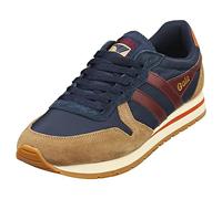 Gola Daytona Chute Homme Baskets Décontracté Bleu Marron - 41