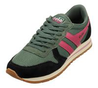 Gola Femme Daytona Chaussures, Evergreen-Black-Fuchsia, 38
