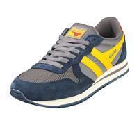 Gola Daytonas Pour Hommes - Baskets Mode En Textile Et Suéde, Bleu Marine-Gris Clair - 41