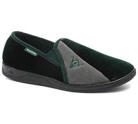 Gola Dunlop Duncan - Pantofole da Uomo in Velluto Con Doppio Rinforzo, Verde (Verde Corsa.), 40 EU