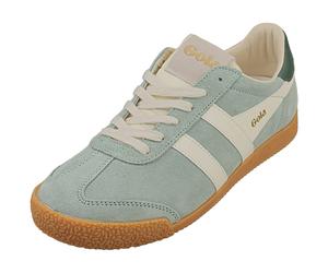 Gola Elan : Classiques Entraîneurs Vert Off Blanc Femme - 38 EU